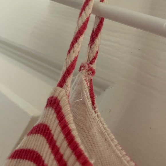 Dress. Pink & white(cream) stripes. Gently worn. Good condition- sz small - Picture 4 of 4